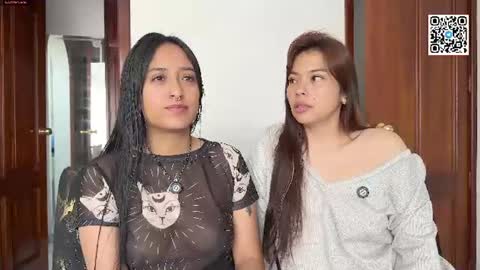 Snapshot of 2summerlove2 chatting on 06-14-26, 02:19 Dalilah and Tarah online show from 06-14-26, 02:19