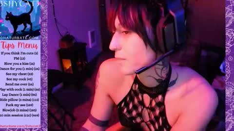 3ShyCat3 online show from 10-29-25, 04:04