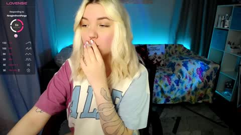 Snapshot of _blonde_barbie_ chatting on 01-19-25, 07:46 Elizabeth online show from 01-19-25, 07:46