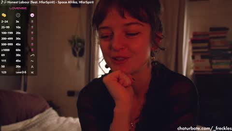 Snapshot of _freckles chatting on 03-04-25, 10:38 Jacqui Queen goddess motorcycle mozzarella Jaq next livestream see bio online show from 03-04-25, 10:38