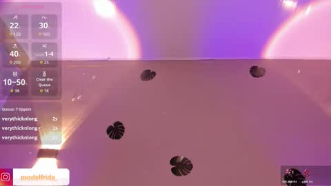 Snapshot of _frida_1 chatting on 09-30-25, 01:38 Frida online show from 09-30-25, 01:38