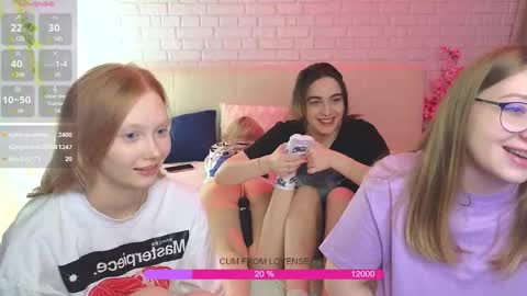 Merlizz Eva Jane Mila Nicole  left to right  online show from 02-25-25, 05:41
