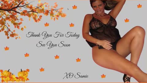 Snapshot of _samie_ chatting on 11-13-25, 06:51 Samantha online show from 11-13-25, 06:51