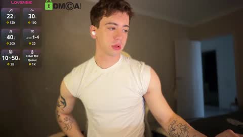 Snapshot of adampolerno chatting on 07-27-26, 02:35 Hi Im Adam Glad to see u here 3 And its my first day online show from 07-27-26, 02:35