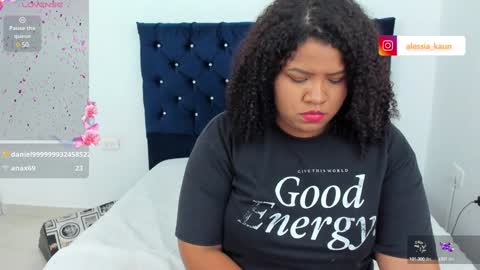 Snapshot of alessiakaunn chatting on 02-02-25, 01:55 Alison online show from 02-02-25, 01:55