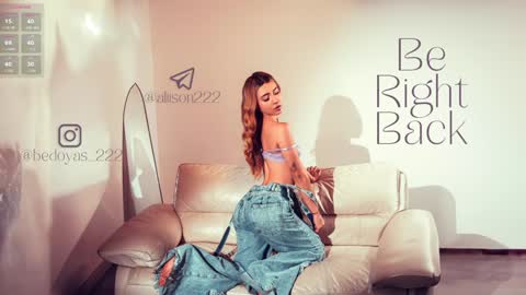 A L I S O N  online show from 01-22-25, 10:37