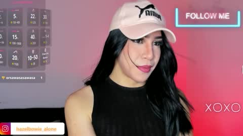 Snapshot of alonehazel chatting on 12-03-25, 12:07 Hazel Bowie online show from 12-03-25, 12:07