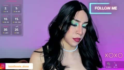 Snapshot of alonehazel chatting on 12-05-25, 02:31 Hazel Bowie online show from 12-05-25, 02:31