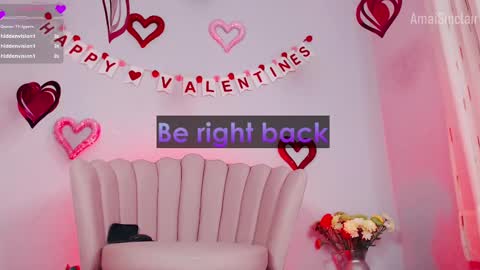 Snapshot of amaisinclair chatting on 02-16-25, 12:10 Amai Sinclair online show from 02-16-25, 12:10