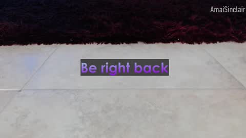 Snapshot of amaisinclair chatting on 09-14-25, 06:01 Amai Sinclair online show from 09-14-25, 06:01