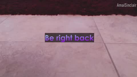 Snapshot of amaisinclair chatting on 10-31-25, 06:03 Amai Sinclair online show from 10-31-25, 06:03