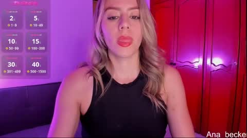 Snapshot of ana_becker1 chatting on 01-29-25, 10:05 Ana online show from 01-29-25, 10:05