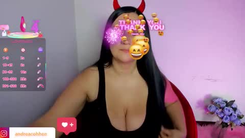 Snapshot of andreacohenz chatting on 10-21-25, 09:26 andrea online show from 10-21-25, 09:26