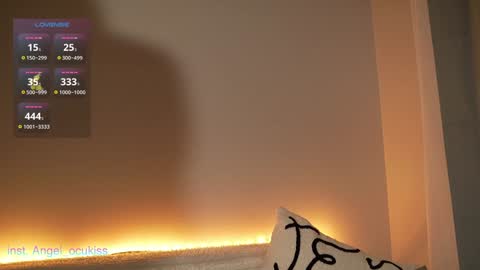 Snapshot of angel_ocu chatting on 01-27-25, 11:00 Angelina LushDomi is active Ill be happy to have fun with you Lets make hot show together online show from 01-27-25, 11:00