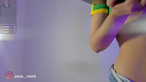 Snapshot of ania_mml chatting on 01-22-25, 11:21 Ania online show from 01-22-25, 11:21