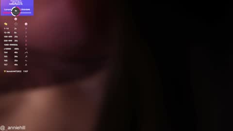 Snapshot of anniehillofficial_ chatting on 01-15-25, 10:57 anniehillofficial_ online show from 01-15-25, 10:57