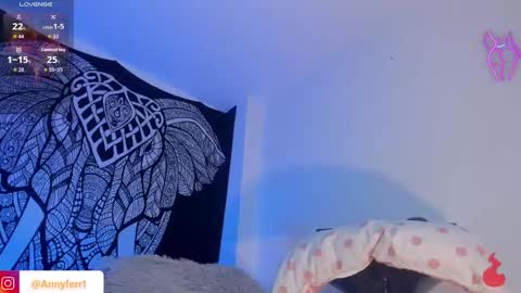 Snapshot of anny_ferrer1 chatting on 10-16-25, 01:39 Hello  Open Pvt  Moans from lovense  Tell me  Fav 14 34 69  Especial level 34 online show from 10-16-25, 01:39