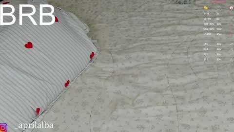 Snapshot of aprilinalba chatting on 05-14-26, 01:01 ALEKSANDRA POLYAKOVA online show from 05-14-26, 01:01
