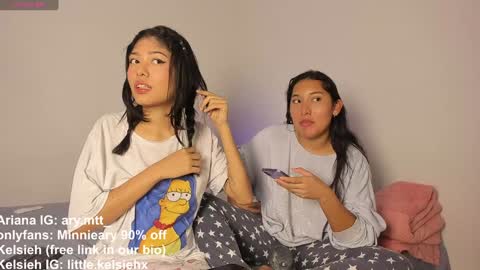 Snapshot of ary_and_kel chatting on 12-18-24, 02:32 Ariana and Kelsieh online show from 12-18-24, 02:32
