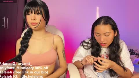 Snapshot of ary_and_kel chatting on 02-05-25, 10:33 Ariana and Kelsieh online show from 02-05-25, 10:33