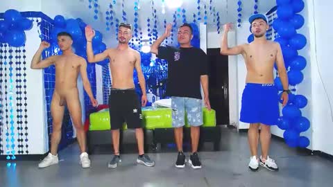 Snapshot of asmodeus7100 chatting on 12-22-24, 03:11 THOMAS AND DAMIAND online show from 12-22-24, 03:11