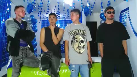 Snapshot of asmodeus7100 chatting on 01-29-25, 12:12 THOMAS AND DAMIAND online show from 01-29-25, 12:12