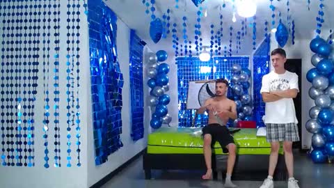 Snapshot of asmodeus7100 chatting on 01-30-25, 03:22 THOMAS AND DAMIAND online show from 01-30-25, 03:22