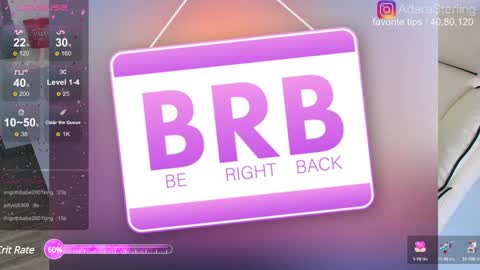 Snapshot of babepeach chatting on 12-16-24, 01:22 adara sterling online show from 12-16-24, 01:22