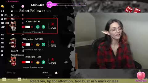 Bex Black online show from 02-06-26, 01:54