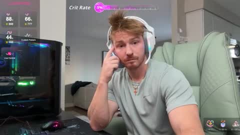 Snapshot of bigmcr1 chatting on 10-20-25, 12:22 Nick Barker online show from 10-20-25, 12:22