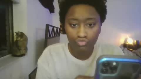 Snapshot of blackprincessstacy chatting on 03-09-26, 12:03 ask mme later online show from 03-09-26, 12:03