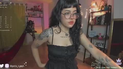 Snapshot of blushing_nymph chatting on 02-03-25, 03:09   Im Nym  Justa nymph on twitter and IG online show from 02-03-25, 03:09