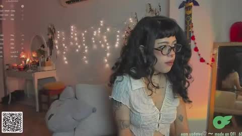 Snapshot of blushing_nymph chatting on 02-28-25, 01:58   Im Nym  Justa nymph on twitter and IG online show from 02-28-25, 01:58