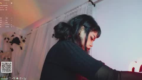 Snapshot of blushing_nymph chatting on 10-04-25, 02:42   Im Nym  Justa nymph on twitter and IG online show from 10-04-25, 02:42