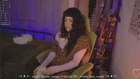   Im Nym  Justa nymph on twitter and IG online show from 03-12-26, 11:55