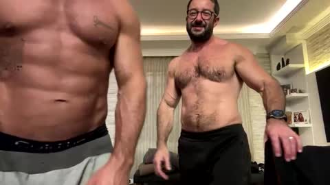 Snapshot of brazilianrippedcouple chatting on 05-26-26, 12:50 brazilianrippedcouple online show from 05-26-26, 12:50