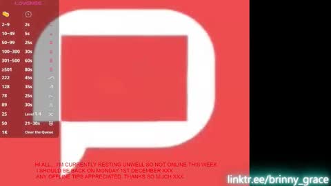 Snapshot of brinny_grace chatting on 11-26-25, 10:16 brinny_grace online show from 11-26-25, 10:16