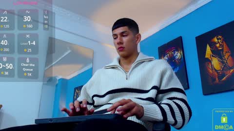 Snapshot of calavalerio chatting on 12-24-24, 02:22 Valerio online show from 12-24-24, 02:22