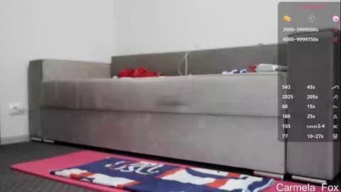 Snapshot of carmela_fox chatting on 10-17-25, 08:28 Carmela online show from 10-17-25, 08:28