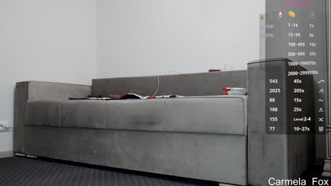 Snapshot of carmela_fox chatting on 10-30-25, 09:00 Carmela online show from 10-30-25, 09:00