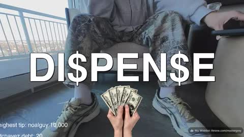 Snapshot of cashmastergrey chatting on 12-14-25, 09:41 Master Grey online show from 12-14-25, 09:41