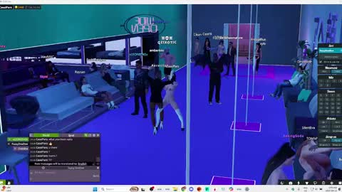 Snapshot of cassicd chatting on 09-12-25, 08:58 Cassi online show from 09-12-25, 08:58