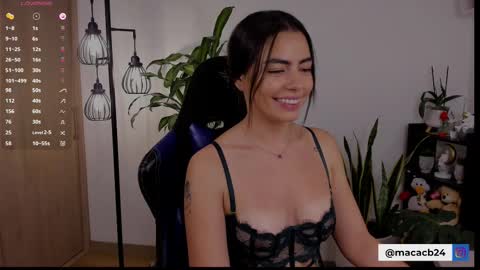 Snapshot of catalella_01 chatting on 02-13-25, 11:58 MACARENA online show from 02-13-25, 11:58