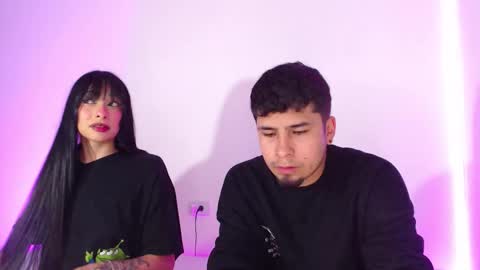 Snapshot of coupsextop chatting on 11-22-25, 05:06 Juli and Liam online show from 11-22-25, 05:06