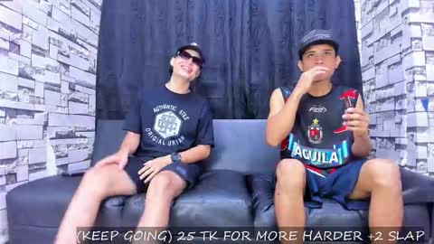 Snapshot of crazy_sex_cult chatting on 10-19-25, 01:12 Crazy Sex Cult- Girl Thayler Age 18-  Boy Louis Age 20 online show from 10-19-25, 01:12