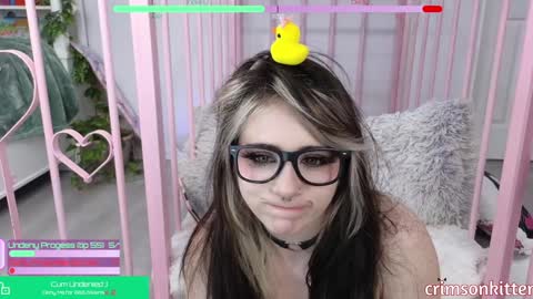 Snapshot of crimsonkitten chatting on 01-18-25, 07:17 Crimson Kitten online show from 01-18-25, 07:17