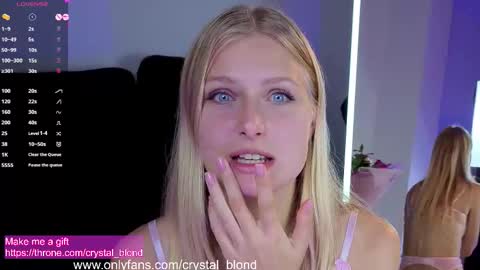 Snapshot of crystal_blond chatting on 11-24-25, 09:14 Crystal online show from 11-24-25, 09:14