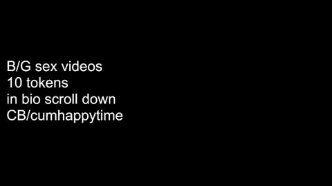 cumhappytime online show from 01-17-26, 09:40