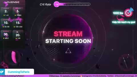 Snapshot of cummingtoparis chatting on 02-21-25, 04:18 Cumming To Mistress Isabella Cummings online show from 02-21-25, 04:18