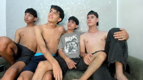 Snapshot of cute_boys18 chatting on 05-23-26, 07:18 ARTURO-18 MATIAS-18 NIKOLAY-19 HADES-18 GABO-19 online show from 05-23-26, 07:18